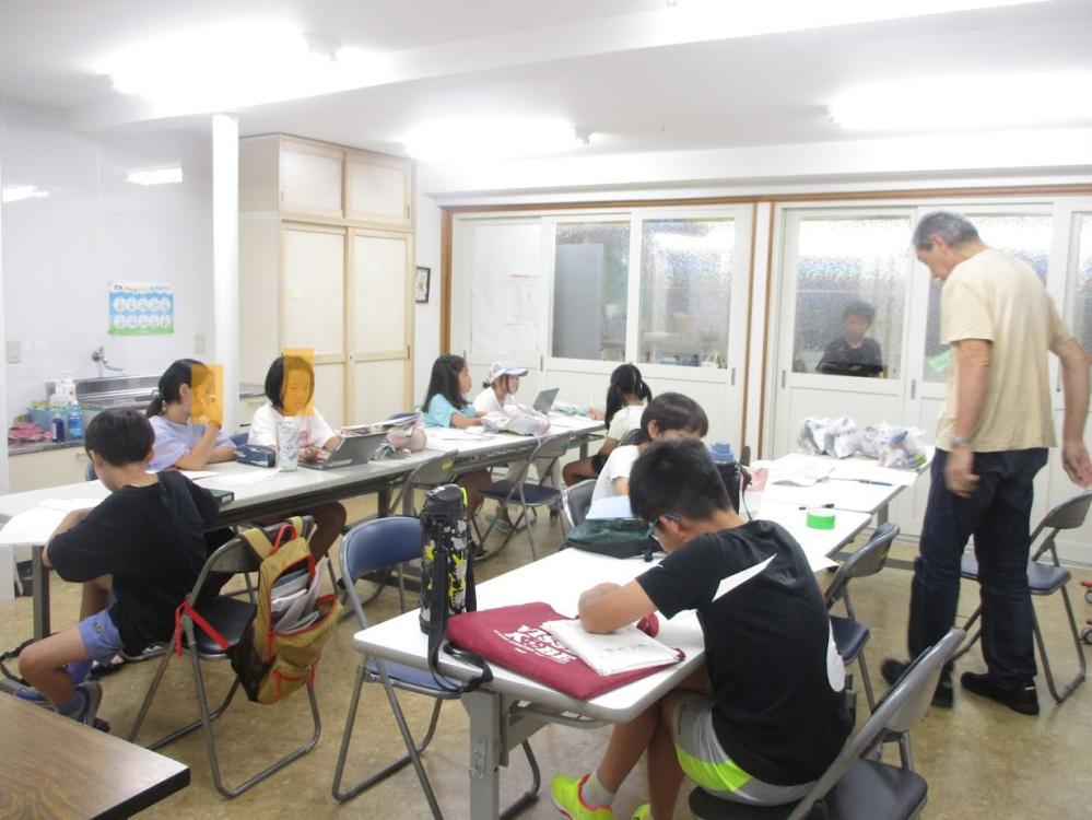 小学生の学習支援の講師、サポート要員募集