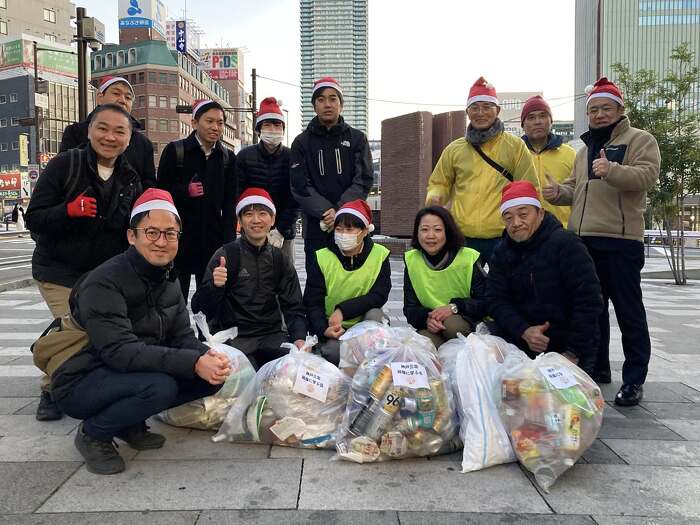 12/24 第213回神戸三宮掃除に学ぶ会「クリスマスゴミ拾い」朝活で三宮駅周辺のゴミ拾いしませんか？