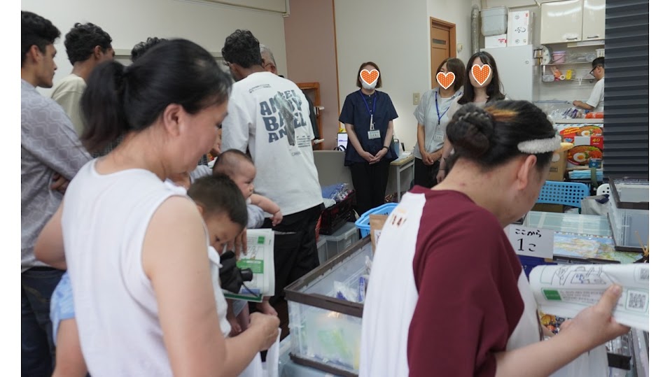 外国人への食支援・生活用品支援