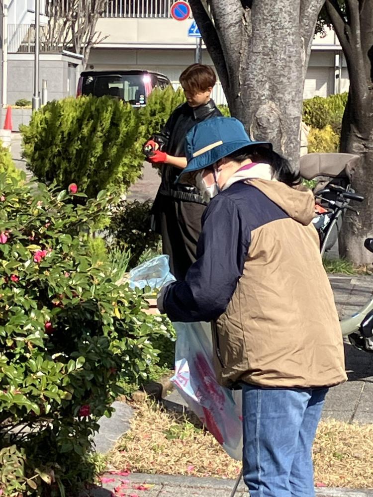 六甲道南公園清掃活動