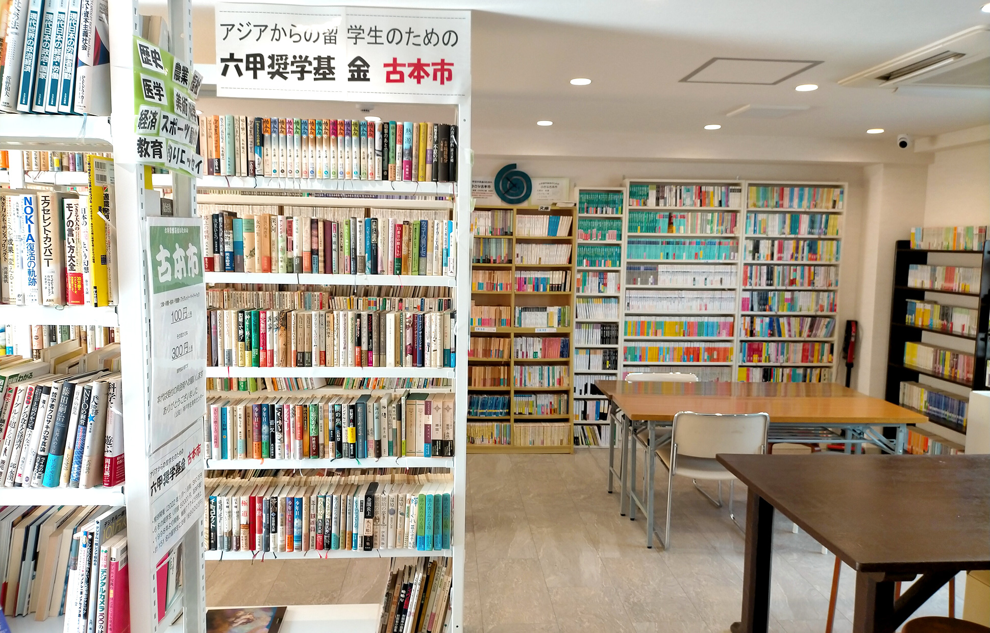 六甲奨学基金古本市を継続していくために