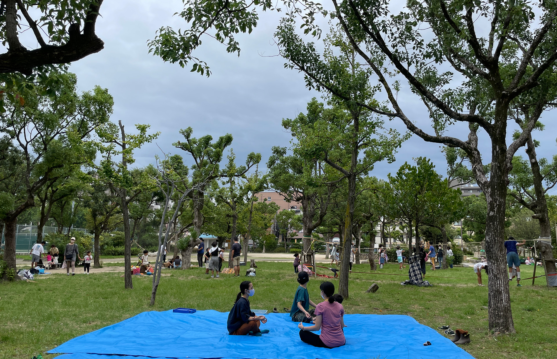 神戸市灘区のプレーパーク「みんなで わんぱ～く」