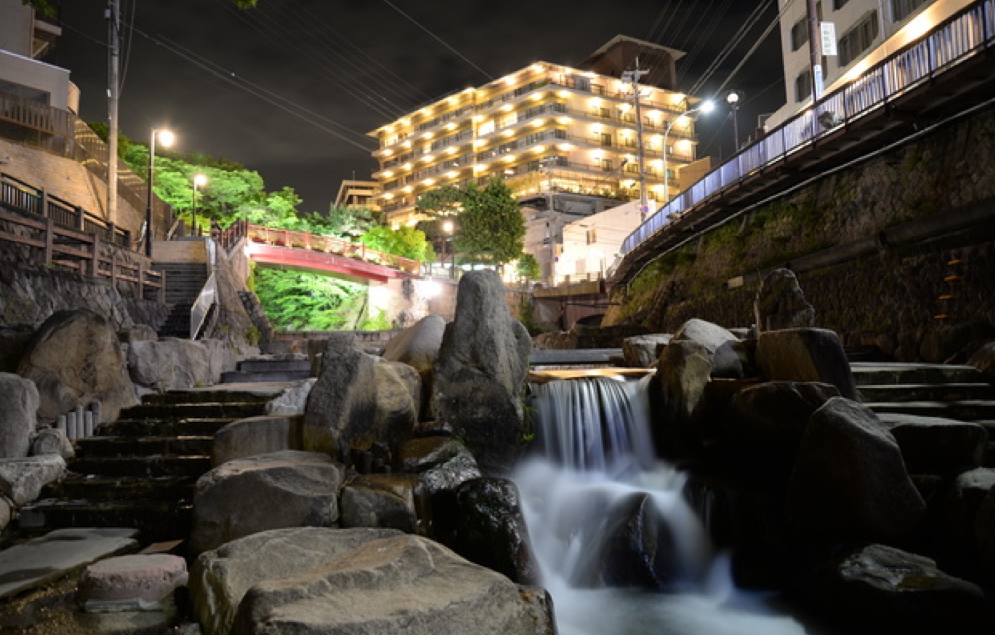 有馬温泉の夜景