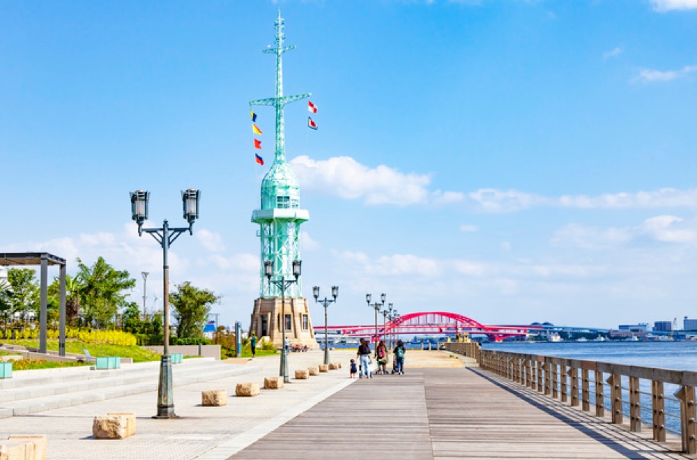 ハーバーウォークの風景