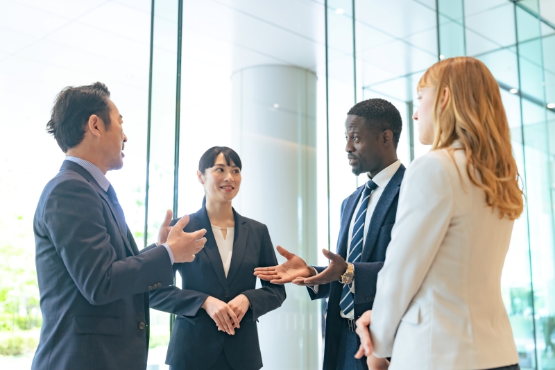 異文化異業種交流会！メーカー×金融×商社など ～若手社員の声～